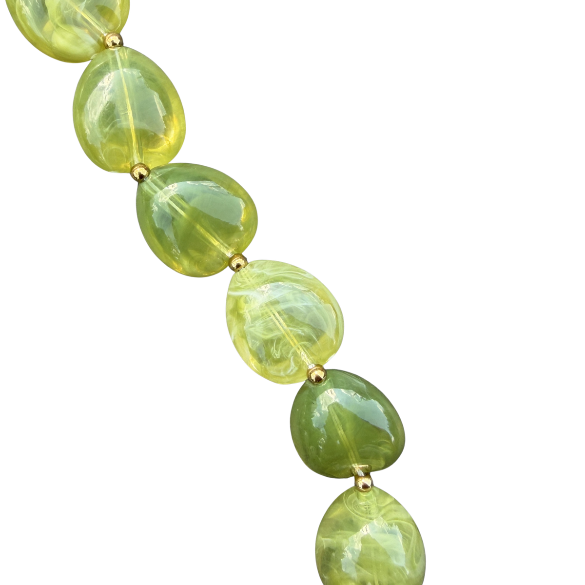 Collier pierre de pistache