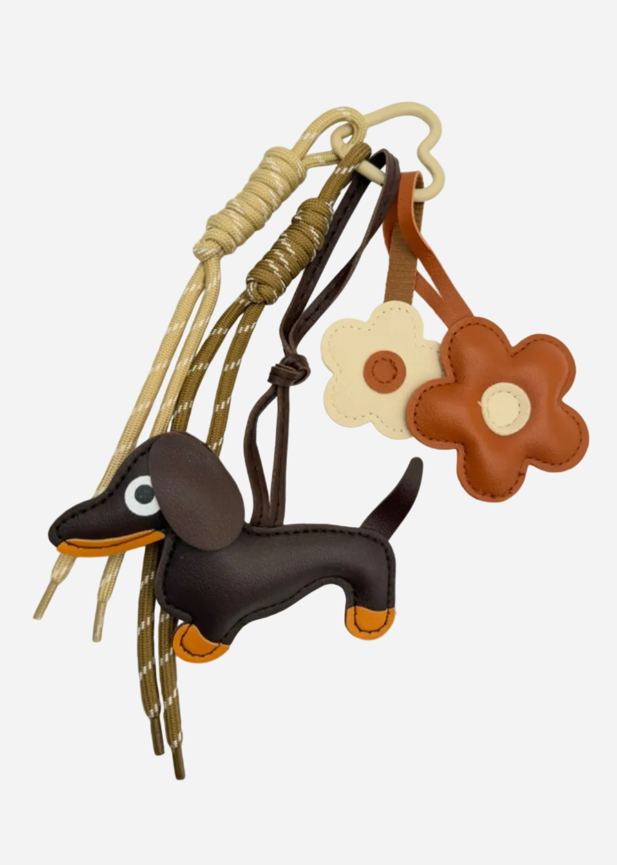 Bijou de sac Teckel brun