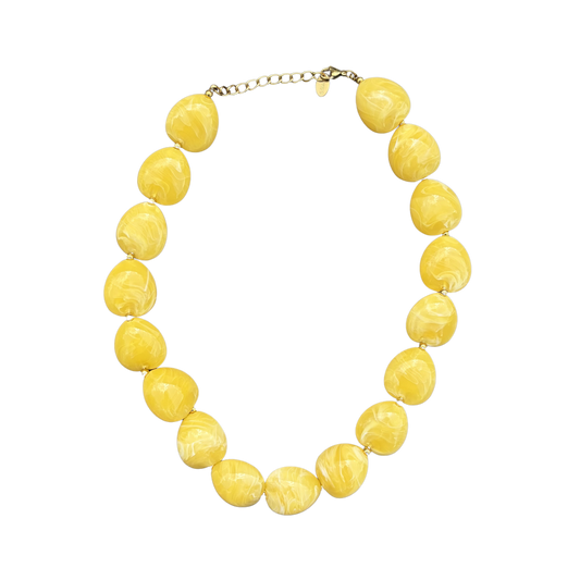 Collier pierre de citron