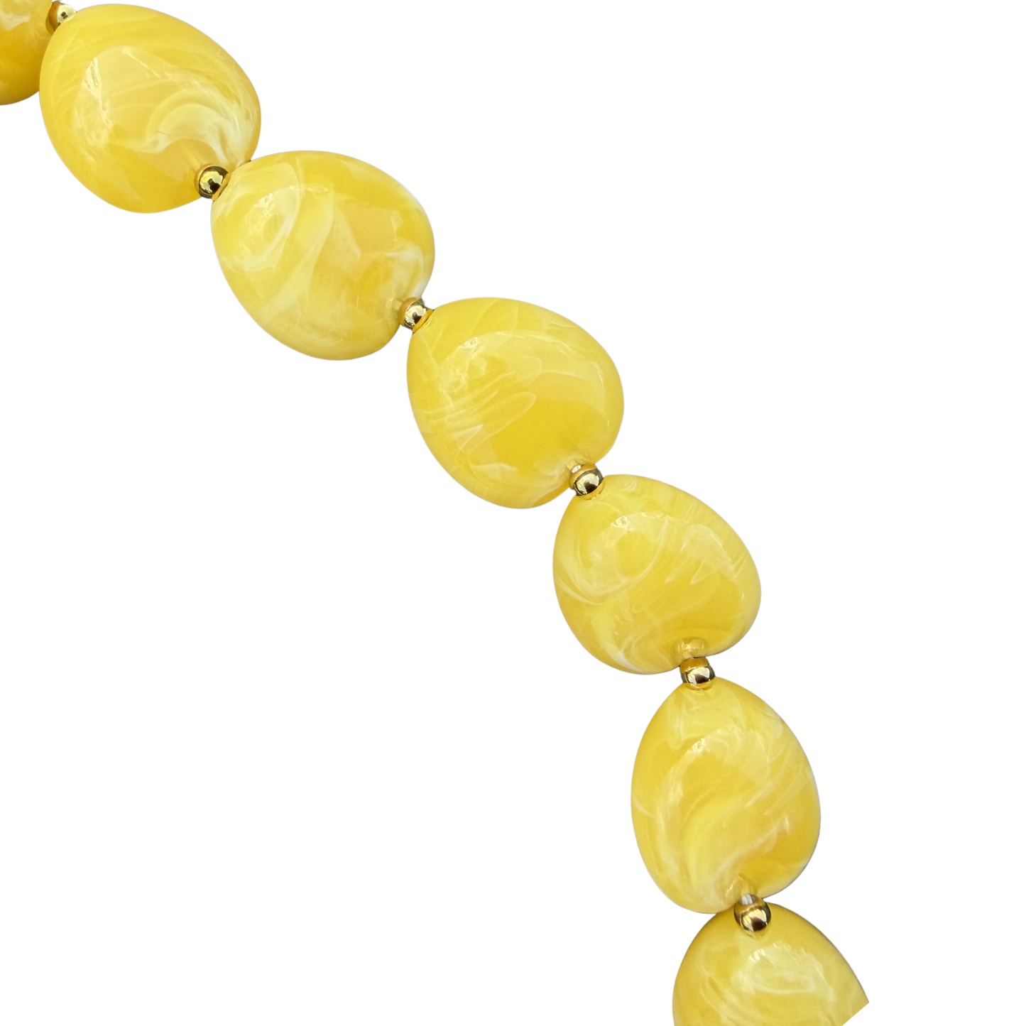 Collier pierre de citron