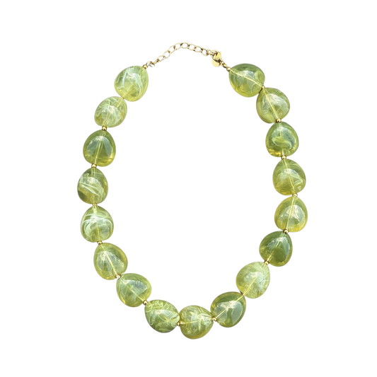 Collier pierre de pistache